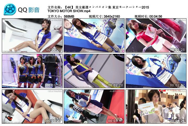 2015东京国际车展美女车模视频合集 [6.21GB]